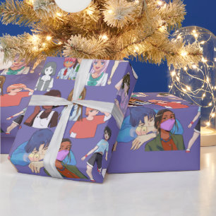 Papier Cadeau Papier d'emballage pour animaux