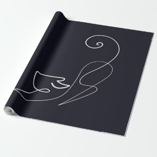 Papier Cadeau Papier d'emballage pour chats imprimable | Papier 