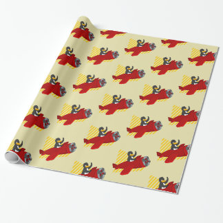 Papier Cadeau Papier d'emballage pour pingouins volants