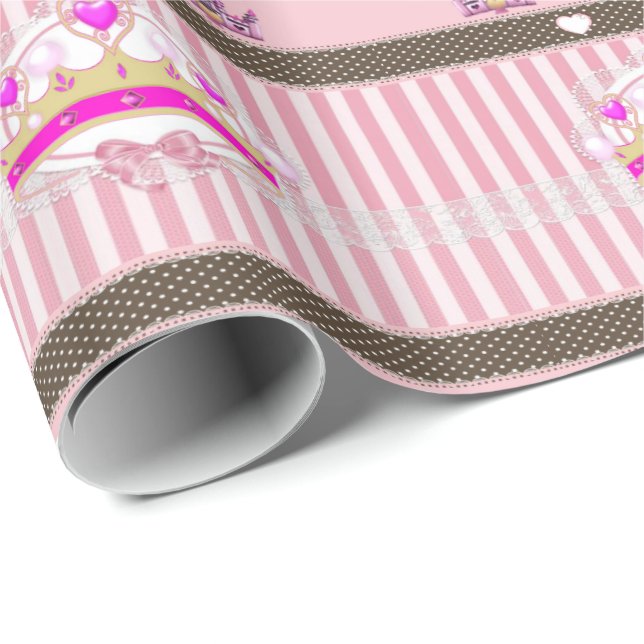 Papier Cadeau Papier d'emballage Queen (Coin rond)