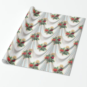Papier Cadeau Papier d'emballage rose satiné