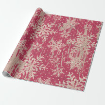 Papier d'emballage rustique de vacances de Noël de
