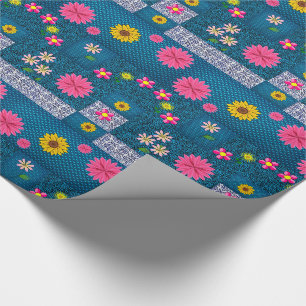 Papier Cadeau Papier d'emballage Tournesol