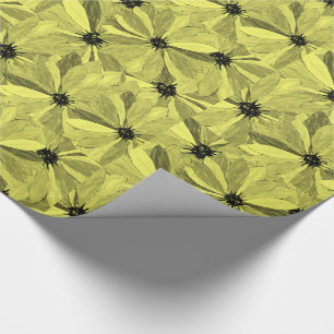 Papier Cadeau Papier d'emballage Tournesol