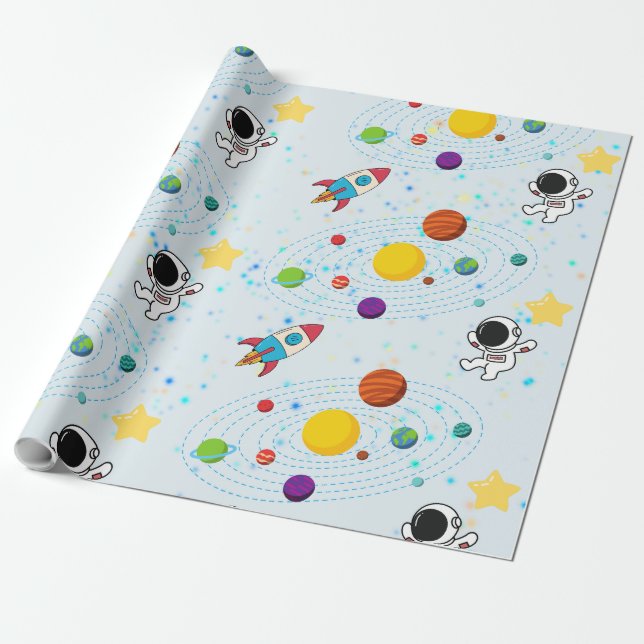 Papier Cadeau papier d'emballage universel (Déroulé)