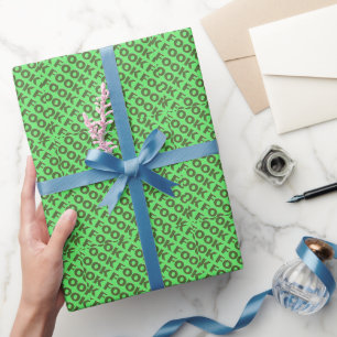 Papier Cadeau Papier d'emballage vert pâle