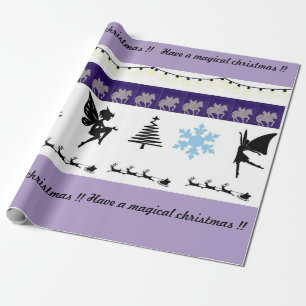 Papier Cadeau Papier d'emballage Whimsical, fée