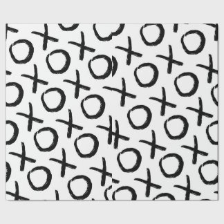 Papier Cadeau Papier d'emballage XOXO