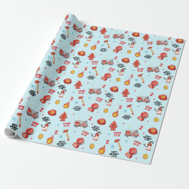 Papier Cadeau Papier d'enlèvement de la fête d'anniversaire du c