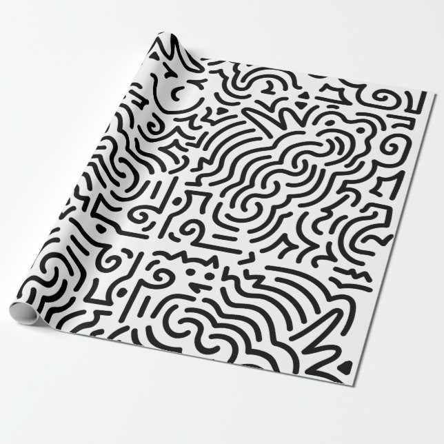 Papier Cadeau Papier d'enlèvement de Maze (Déroulé)