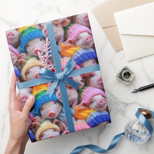 Papier Cadeau Papier d'enlèvement de porc (Cadeaux)