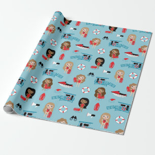 Papier Cadeau Papier d'enlèvement de vigile