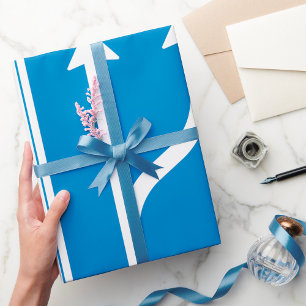 Papier Cadeau Papier d'enlèvement des flèches de signalisation r