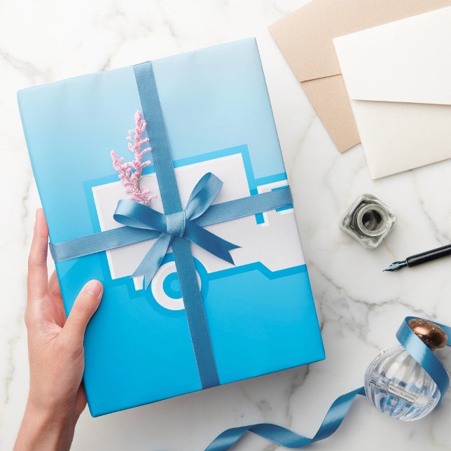 Papier Cadeau Papier d'enlèvement d'icônes de camion (Créateur téléchargé)