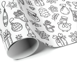Papier Cadeau Papier d'enrobage colorant pour enfants