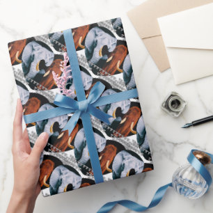 Papier Cadeau Papier d'enrobage de mammouth laineux pour la dése