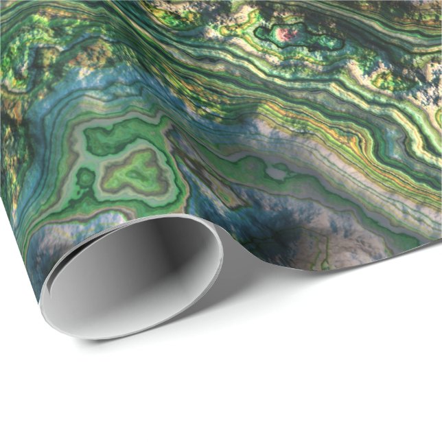 Papier Cadeau Papier d'enrobage en pierre 1 (Coin rond)