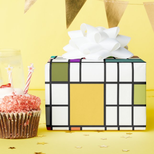 Papier Cadeau Papier d'enrobage en verre (Fête d'anniversaire)