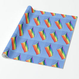 Papier Cadeau Papier d'enrobage gay pride