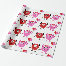 Papier Cadeau Papier d'enrobage Lil Monsters