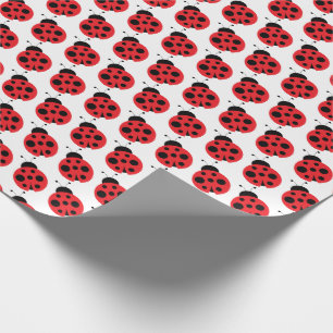 Papier Cadeau Papier d'enrobage Little Ladybug