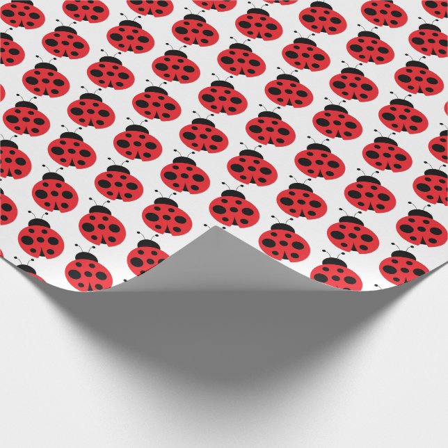 Papier Cadeau Papier d'enrobage Little Ladybug (Coin)
