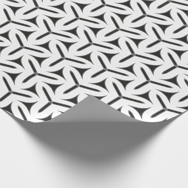 Papier Cadeau Papier d'enrobage Motif pour lames gothiques (Coin)