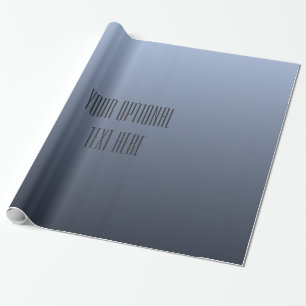 Papier Cadeau Papier d'enveloppe de texte personnalisé Gradient