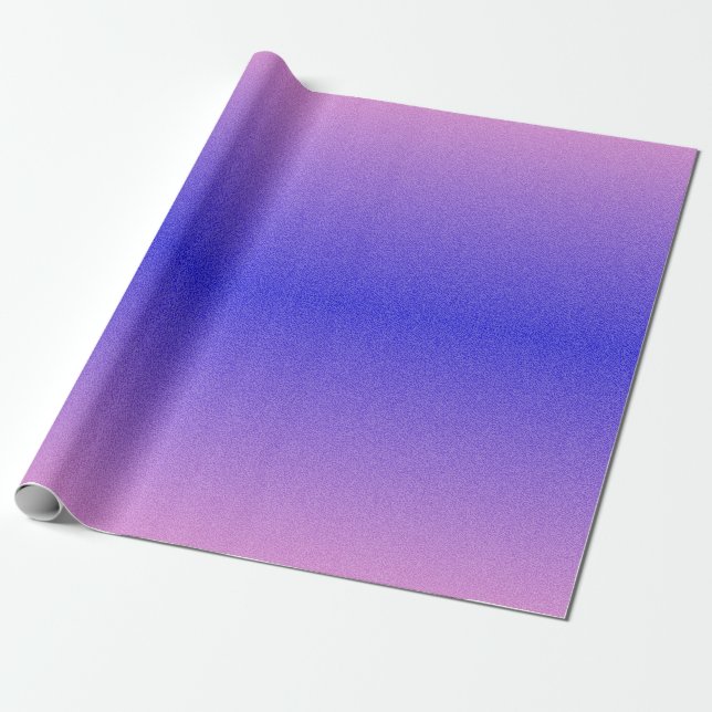 Papier Cadeau Papier d'enveloppement à dégradé de lavande violet (Déroulé)