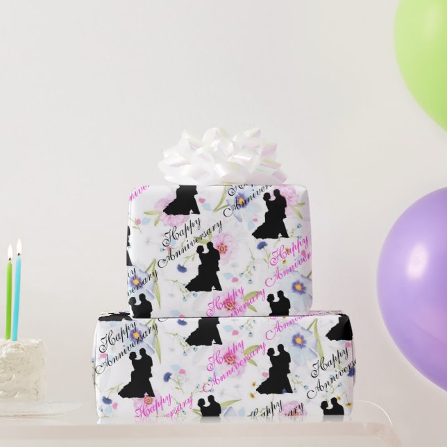 Papier Cadeau Papier d'enveloppement Anniversaire (Cadeaux de fête)