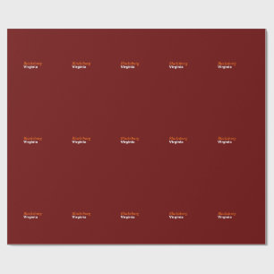 Papier Cadeau Papier d'enveloppement Blacksburg, Virginie