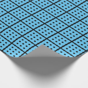 Papier Cadeau Papier d'enveloppement bleu bébé unique