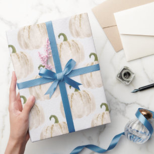 Papier Cadeau Papier d'enveloppement Citrouille de la Glitterie 