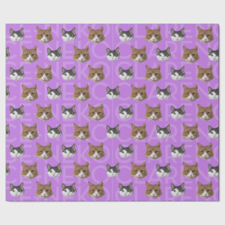 Papier Cadeau Papier d'enveloppement Clarence+Neko