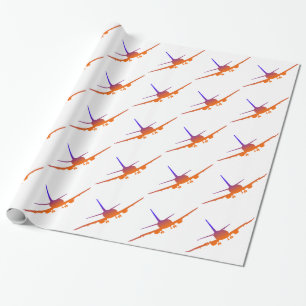 Papier Cadeau Papier d'enveloppement d'aéronef