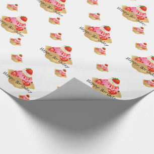 Papier Cadeau Papier d'enveloppement d'anniversaire