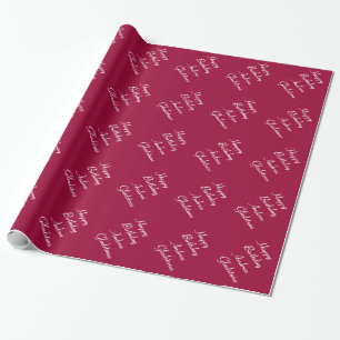 Papier Cadeau Papier d'enveloppement d'anniversaire brillant