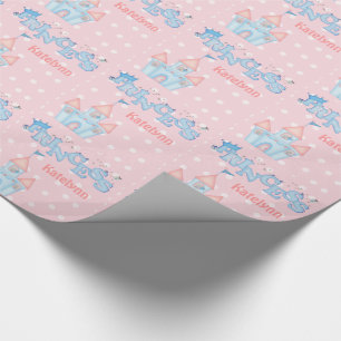 Papier Cadeau Papier d'enveloppement d'anniversaire de la prince