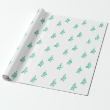 Papier d'enveloppement d'arbre de Noël