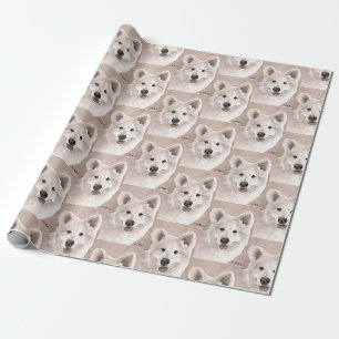 Papier Cadeau Papier d'enveloppement d'art pour chiens