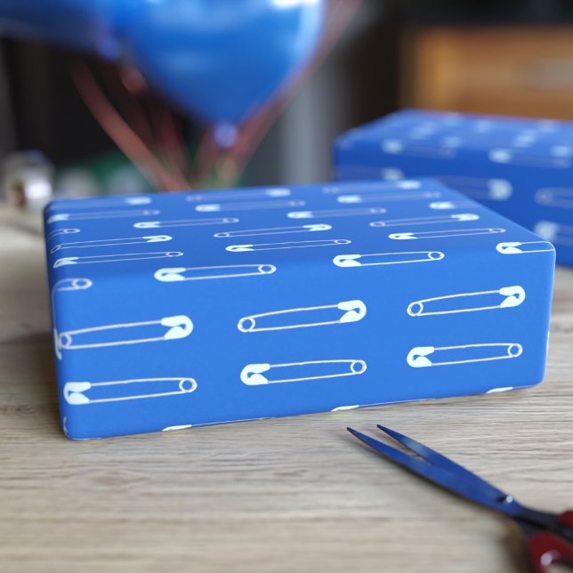 Papier Cadeau Papier d'enveloppement de Baby shower de plongeur  (Créateur téléchargé)