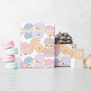 Papier Cadeau Papier d'enveloppement de Baby shower mou
