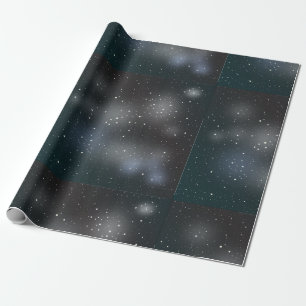 Papier Cadeau Papier d'enveloppement de ciel de nuit