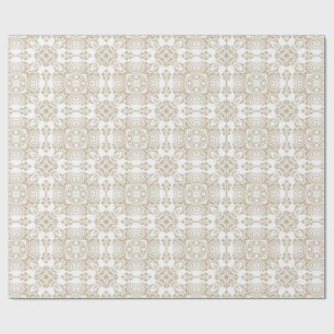 Papier Cadeau Papier d'enveloppement de croix d'ivoire