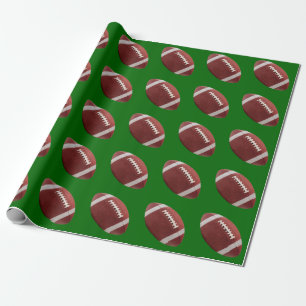 Papier Cadeau Papier d'enveloppement de football