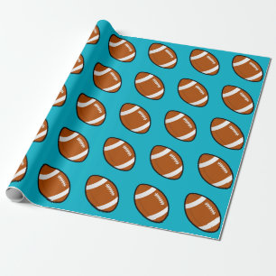Papier Cadeau Papier d'enveloppement de football