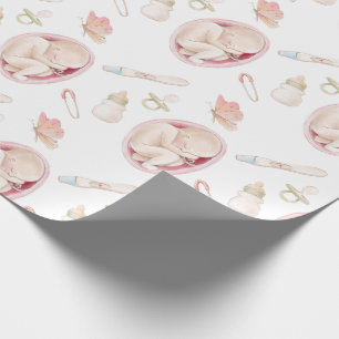 Papier Cadeau Papier d'enveloppement de grossesse