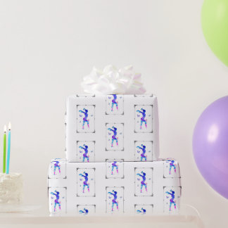 Papier Cadeau Papier d'enveloppement de gymnaste