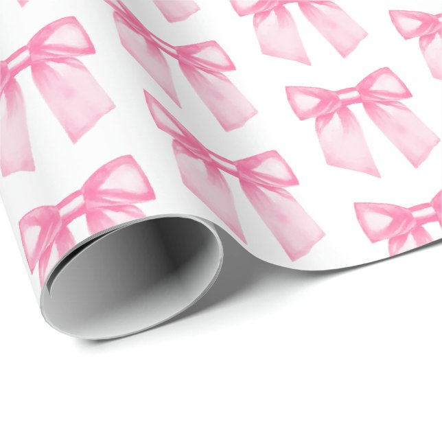 Papier Cadeau Papier d'enveloppement de la caverne rose (Coin rond)