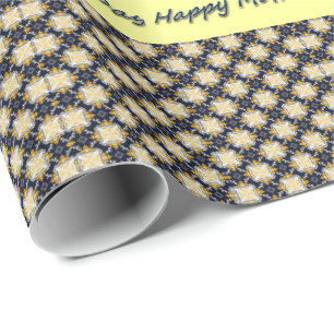 Papier Cadeau Papier d'enveloppement de la fête des mères